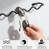 image:imageMkono 2 Pack Sunglasses Organizer Wall Mounted Sunglass Holder Modern Metal Eyeglass Storage Hanging Eyewear Display EntrywayBlack