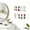 image:imageMkono 2 Pack Sunglasses Organizer Wall Mounted Sunglass Holder Modern Metal Eyeglass Storage Hanging Eyewear Display EntrywayGold