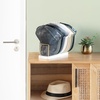 image:imageMkono Hat Organizer for Baseball Caps Hat Holder for 10 Baseball Caps Tabletop Hat Rack Stand Hat Storage Display Cap Organizer for Desk Closet Shelf Dresser Black SmallWhite