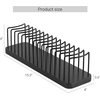 image:imageMkono Hat Organizer for Baseball Caps Hat Holder for 10 Baseball Caps Tabletop Hat Rack Stand Hat Storage Display Cap Organizer for Desk Closet Shelf Dresser Black SmallBlack