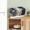 image:imageMkono Hat Organizer for Baseball Caps Hat Holder for 10 Baseball Caps Tabletop Hat Rack Stand Hat Storage Display Cap Organizer for Desk Closet Shelf Dresser Black SmallWhite