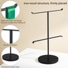 image:imageMkono Medal Hanger Display Metal Medal Holder Race Award Medals Display Stand for Running Sports Marathon Wrestling Taekwondo Wood and Iron Material 12x16 Inches BlackBlack