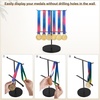 image:imageMkono Medal Hanger Display Metal Medal Holder Race Award Medals Display Stand for Running Sports Marathon Wrestling Taekwondo Wood and Iron Material 12x16 Inches BlackBlack