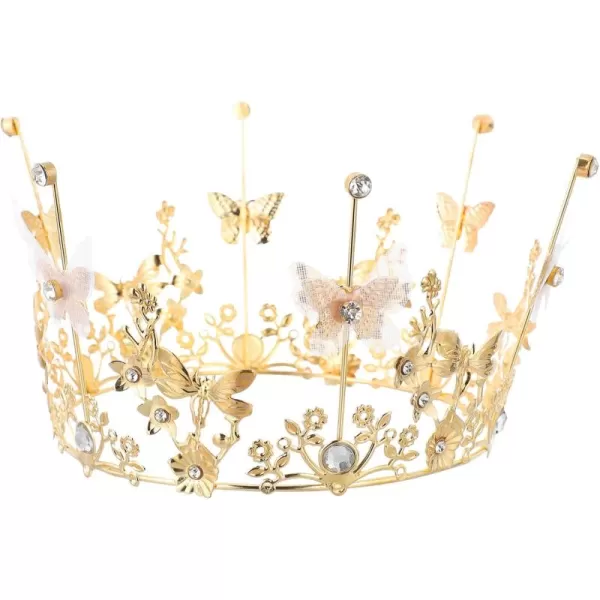 Toyvian 1pc Birthday Cake Decoration Female Birthday Accessory Crown Women Wedding Headdress Crafts for Wedding Party Childrens Table Decoration Birthday Bridal Headdress