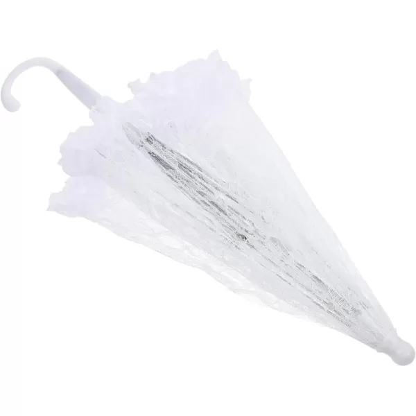 Toyvian Wedding Umbrellas Parasol Lace Parasol Umbrella Vintage Wedding Bridal Umbrella for Photo Props Wedding Decoration Wedding Lace Parasol Umbrella Retro