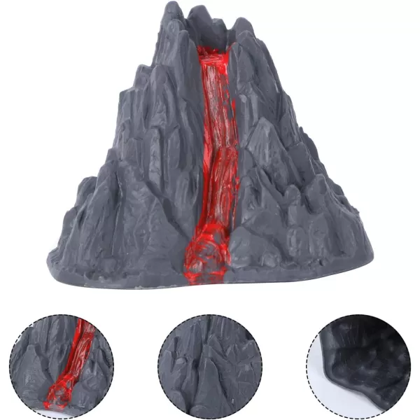 Toyvian 10pcs Volcano Toy volcano kit volcano toy birthday party supplies Volcanic Eruption Model