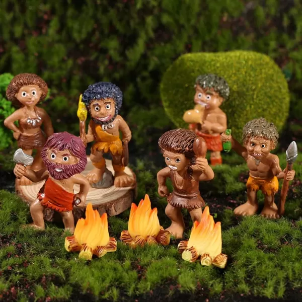 10Pcs Miniature Campfire Dollhouse Fire Ornament Decor Model Fire Model Handicraft Fake Fire Pretend Toy Resin Bonfire Model Miniature Decoration