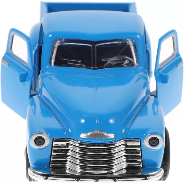 Diecast Model Cars Toy Alloy Stepside Pickup Truck Model Collection Metal Classic Vintage Old Fashioned Tabletop Truck Figurine Decoration for Home Car Office Kids Sky BlueSkyblue
