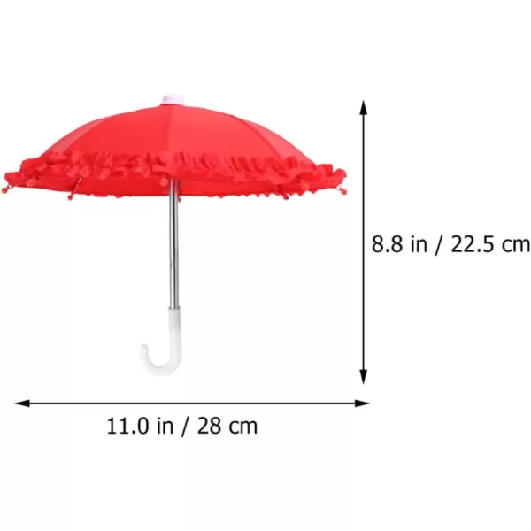 Toyvian Home Decor Home Decor 3pcs Mini Umbrella Toys Mini Rainy Umbrella Model Polyester Silk Miniature Umbrella Toys Photo Props Random Color 28cm Kids Toys Kids Toys