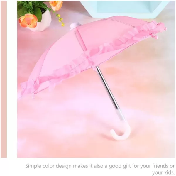 Toyvian Home Decor Home Decor 3pcs Mini Umbrella Toys Mini Rainy Umbrella Model Polyester Silk Miniature Umbrella Toys Photo Props Random Color 28cm Kids Toys Kids Toys