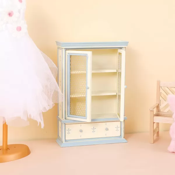 Toyvian Miniature Bookshelf Cabinet Model Dollhouse Wooden Bookshelf Mini Wood Drawer Cabinet Tiny Furniture Ornament Dollhouse Decoration Accessories 148cm582inch