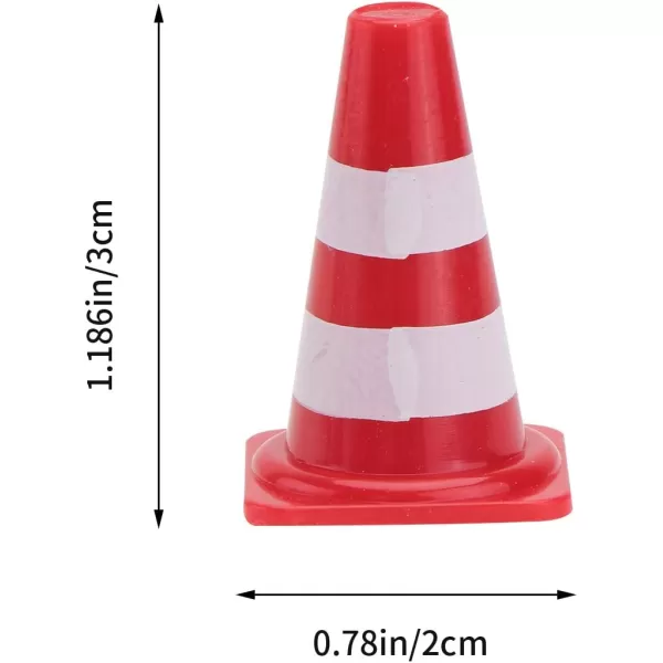 1Set Play Traffic Signs Street Road Signs Playset for Car ampamp Train Set for Kids Kids Road Signs Toy Traffic Cones Mini Roadblocks Toyset Educational Toys