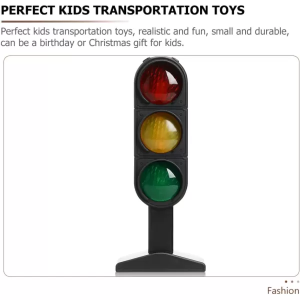 Toyvian 3Pcs Traffic Light Toy Stoplight Model 20x8cm Traffic Signs Light Mini Stop Light Pretend Play Traffic Lamp Toy Simulation Traffic Lights Child Educational Toy