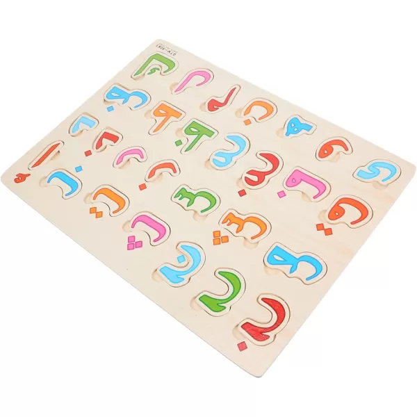 Arabic Alphabet Puzzle Board Number Shape Puzzles Jigsaw Puzzle Learning Puzzle 3D Blocks Board Educational DevelopingAlphabet