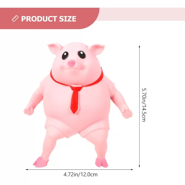 Slow Rising Pig Squeeze Toy Kids Cartoon Supple Pig Relief Toy Girls Fun Sensory Toy Children