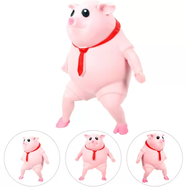 Slow Rising Pig Squeeze Toy Kids Cartoon Supple Pig Relief Toy Girls Fun Sensory Toy Children