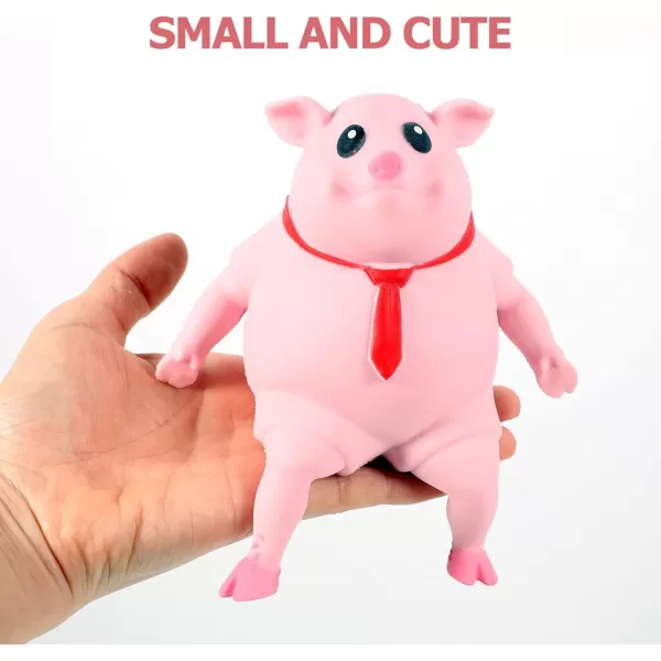 Slow Rising Pig Squeeze Toy Kids Cartoon Supple Pig Relief Toy Girls Fun Sensory Toy Children