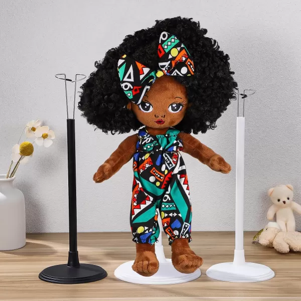 Toyvian 18 Doll Action Figure Stands 3PCS Big Doll Brackets Doll Display Stands  18 American Doll Organizers Support Racks  Adjustable Doll Stands Accessories for Doll 2 for 18 1 for 23