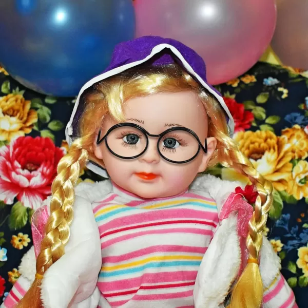 Toyvian 20PCS Mini Doll Glasses Metal Wire Glasses Miniature Crafts Glasses Frames Classic Eyewear Dollhouse Glasses Tiny Eyeglasses Small Doll Costume Glasses Frames for Crafts