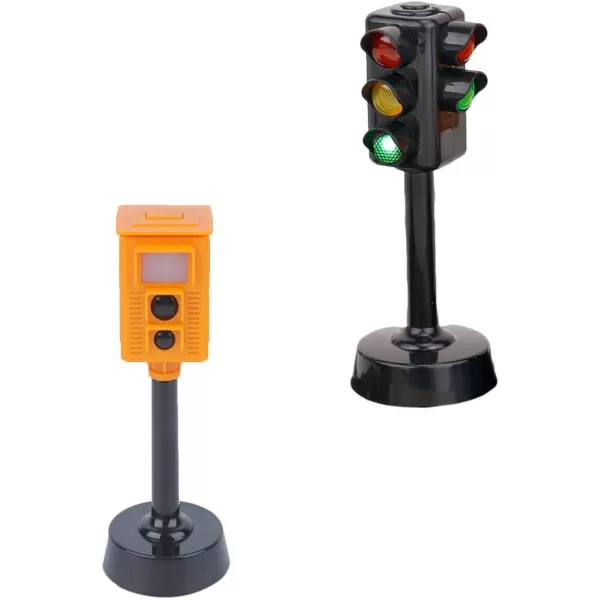 Toyvian 4 Pcs Traffic Light Traffic Light Toy Mini Traffic Signs Light Model Toy Toy for Kids