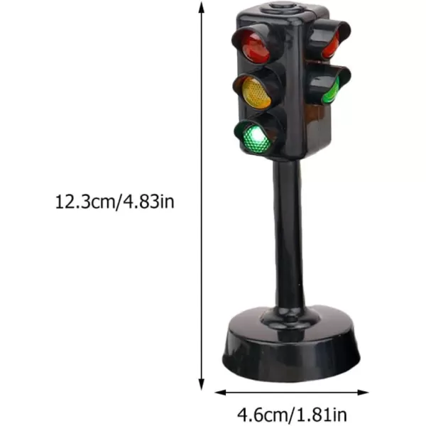 Toyvian 4 Pcs Traffic Light Traffic Light Toy Mini Traffic Signs Light Model Toy Toy for Kids