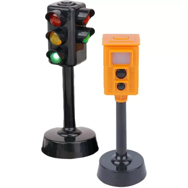 Toyvian 4 Pcs Traffic Light Traffic Light Toy Mini Traffic Signs Light Model Toy Toy for Kids