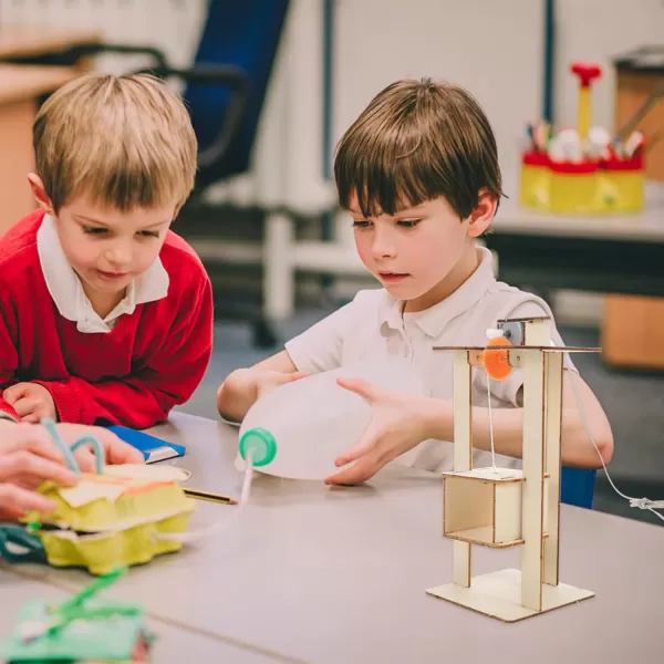 Wooden Elevator Kids stem Projects for Kids Ages 812 Science Kits for Kids Age 1214 Kids Science Kits Age 58 Elevator Toy DIY Model Building Kits