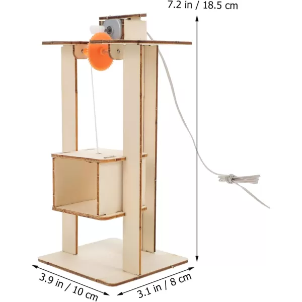 Wooden Elevator Kids stem Projects for Kids Ages 812 Science Kits for Kids Age 1214 Kids Science Kits Age 58 Elevator Toy DIY Model Building Kits