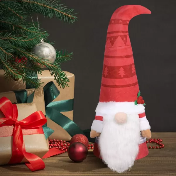 Christmas Tree Topper Gnome267 Inch Large Swedish Tomte Gnome Xmas Tree TopperSanta Gnome Plush Winter Decoration Xmas Party Ornament Supplies