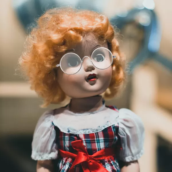 Toyvian 3Pcs Doll Glasses 3 Pairs Metal Wire Rim Glasses Doll Eyewear Mini Glasses Fits for 18in Dolls Mini Dolls Costume Accessories Assorted Color 83cm326inch W