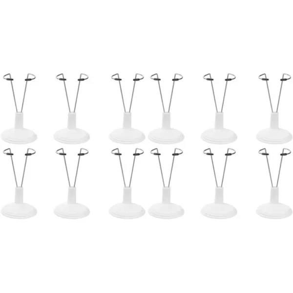 Toyvian 12 Pcs Doll Stands doll display stand teddy stand doll holder stand Display Holder Doll