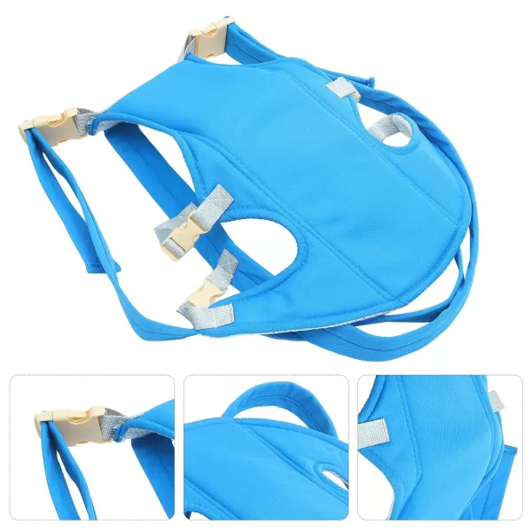 imageNewborn Seat 1pc Baby Carrier Wrap Carrier Backpack Carrier Newborn Polyester Blue Multifunction Stroller Newborn Seat Carrier