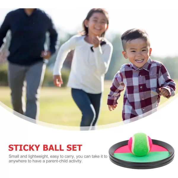 imageToyvian Beach Toys Beach Toys Replacement Sticky Balls Catch and toss Game Catch Games Sticky Catch Game for Toss and Kids Outdoor Toys Kids Outdoor Toys