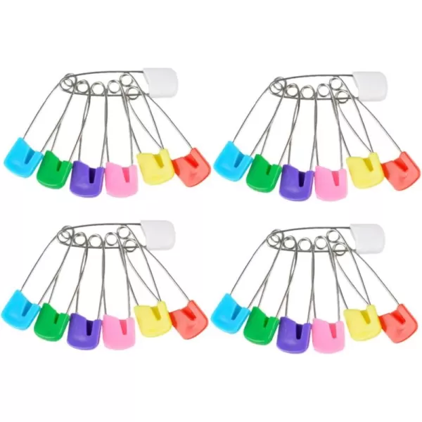 imageToyvian Diaper Pins Baby Diaper Pin Nappy Pin Bibs Safety Pins Head Clothing Pins Child Safety Pins for Clothing