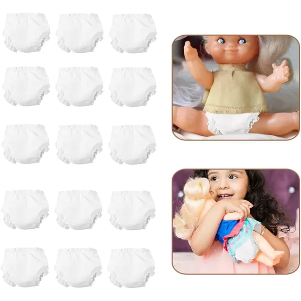 imageClothes Doll Girl Jewelry Set Doll Underwear 15 Pcs Doll Underwear Baby Doll Underwear Accessories Mini Doll Clothing Supplies Doll Underwear Baby Doll Diaper Bag Doll Doll Baby Toys