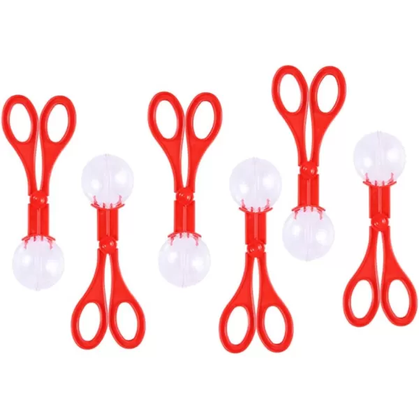 imageTOYANDONA 8pcs Bug Insects Catcher Handy Scoopers Scissors Tongs Tweezers Multifunctional Bug Collection Set for Kids Outdoor Nature Exploration Toy 175cm RedRed