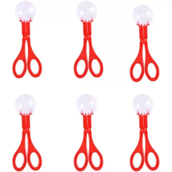 imageTOYANDONA 8pcs Bug Insects Catcher Handy Scoopers Scissors Tongs Tweezers Multifunctional Bug Collection Set for Kids Outdoor Nature Exploration Toy 175cm RedRed