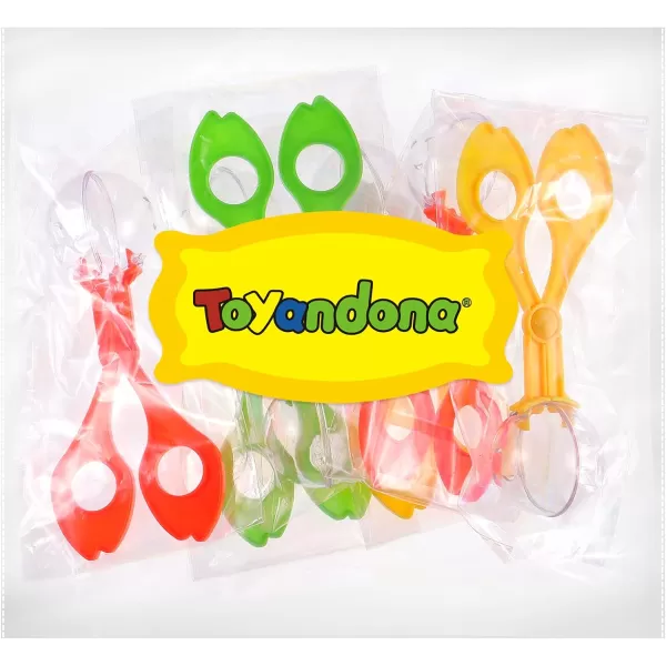 imageTOYANDONA 8pcs Bug Insects Catcher Handy Scoopers Scissors Tongs Tweezers Multifunctional Bug Collection Set for Kids Outdoor Nature Exploration Toy 175cm RedRandom