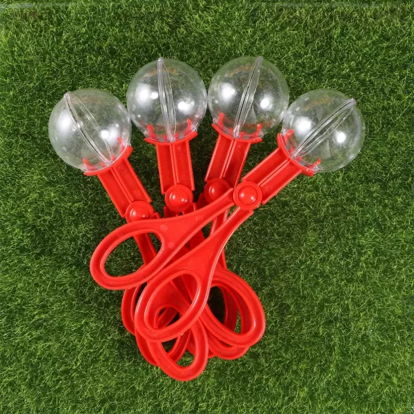imageTOYANDONA 8pcs Bug Insects Catcher Handy Scoopers Scissors Tongs Tweezers Multifunctional Bug Collection Set for Kids Outdoor Nature Exploration Toy 175cm RedRed