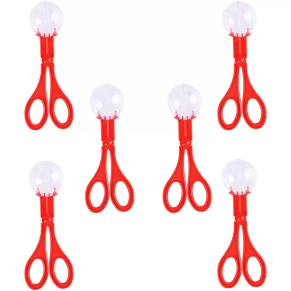 imageTOYANDONA 8pcs Bug Insects Catcher Handy Scoopers Scissors Tongs Tweezers Multifunctional Bug Collection Set for Kids Outdoor Nature Exploration Toy 175cm RedRed