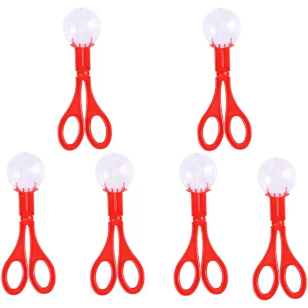 imageTOYANDONA 8pcs Bug Insects Catcher Handy Scoopers Scissors Tongs Tweezers Multifunctional Bug Collection Set for Kids Outdoor Nature Exploration Toy 175cm RedRed