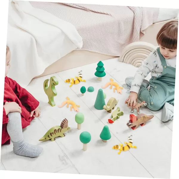 imageToyvian 2pcs Simulation Gecko Miniature Animals Tablescape Decor Toys for Toddler Fake Reptile Rubber Lizard Statues Tricky Gecko Toys PVC Animal Figures Lizard Cognitive Model Toy Lizard Crawl