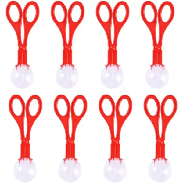 imageTOYANDONA 8pcs Bug Insects Catcher Handy Scoopers Scissors Tongs Tweezers Multifunctional Bug Collection Set for Kids Outdoor Nature Exploration Toy 175cm RedRed