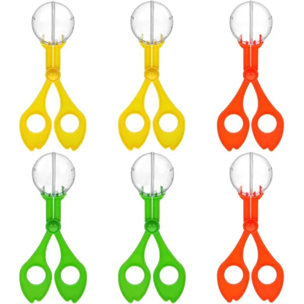 imageTOYANDONA 8pcs Bug Insects Catcher Handy Scoopers Scissors Tongs Tweezers Multifunctional Bug Collection Set for Kids Outdoor Nature Exploration Toy 175cm RedRandom