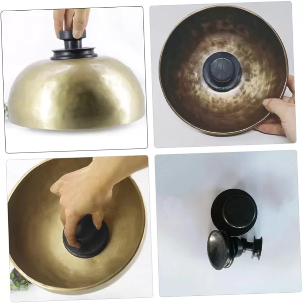 imageToyvian 2pcs Nepali Singing Bowl Suction Tool Singing Bowl Handles Tools Bowl Lifting Tool Bowl Lifter Sound Bowl Supplies Singing Bowl Suction Cup Suction Cups Glass Rubber Component