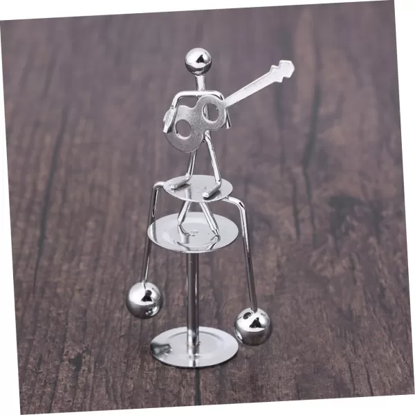 imageToyvian Balancing Toys Perpetual Motion Device Art Physics Toys Desk Toy Perpetual Motion Machines Perpetual Motion Toy Desktop Toys Desktop Dynamic Balancing Instrument Balance Decorate