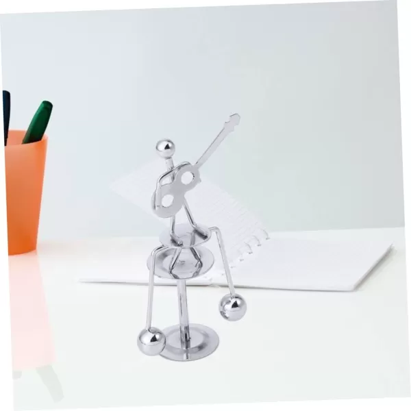 imageToyvian Balancing Toys Perpetual Motion Device Art Physics Toys Desk Toy Perpetual Motion Machines Perpetual Motion Toy Desktop Toys Desktop Dynamic Balancing Instrument Balance Decorate