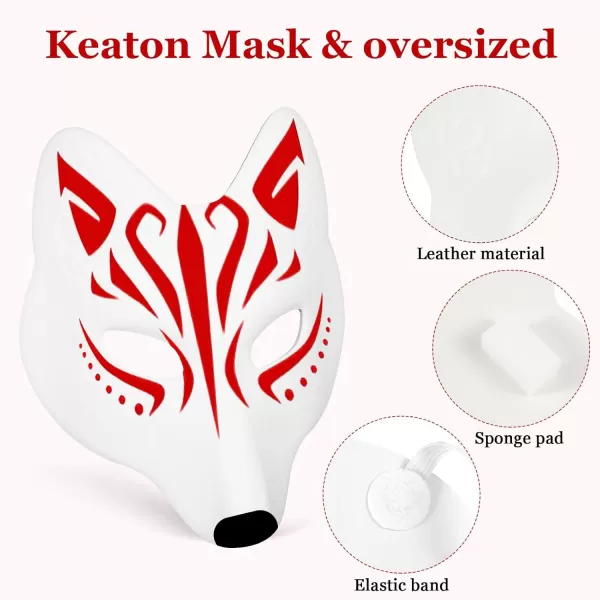 imageUnpainted Blank Cat Therian Masks DIY Plain Mask Paintable Animal Masquerade Masks Mache Base Decorate Halloween Masks  Fox Masks White Paper Wolf Masks