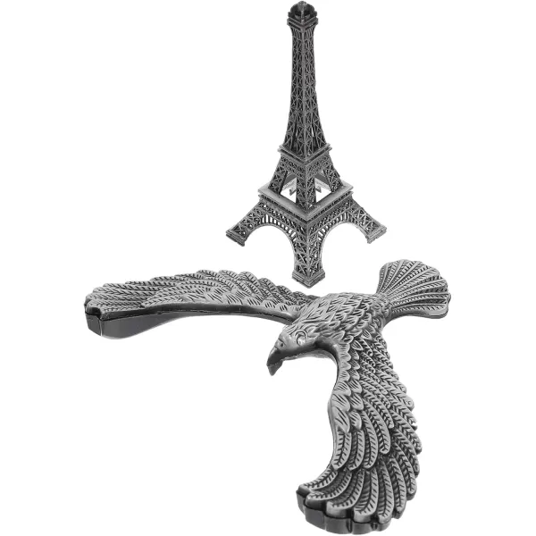 imageTOYMYTOY Balance Toy Balance Bird Eiffel Tower 1 Set Balancing Bird Ornament Physics Balance Eagle Model Modern Home Decor Tabletop Decoration Self Balancing Eagle Eiffel Tower Metal Eiffel Tower