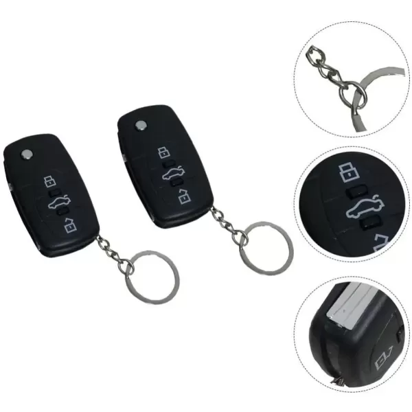 imageToyvian 2pcs Hand Buzzer Prank Gag Toy Car Keychain Electric Shocking Handshake Funny Prank Toy April Fools Day Trick Shocks Game for Party